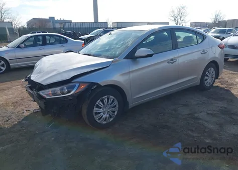 2018 Hyundai Elantra Se из США, поврежденный, VIN KMHD74LF3JU589068